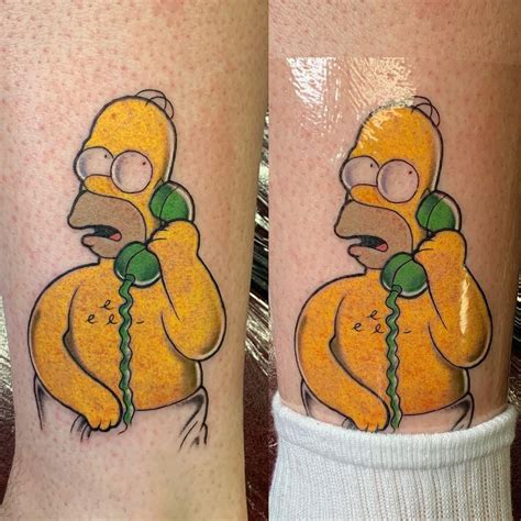 Los Simpson 200 Los Mejores Tatuajes De La Historia – Siznews