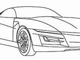Acura sketch template
