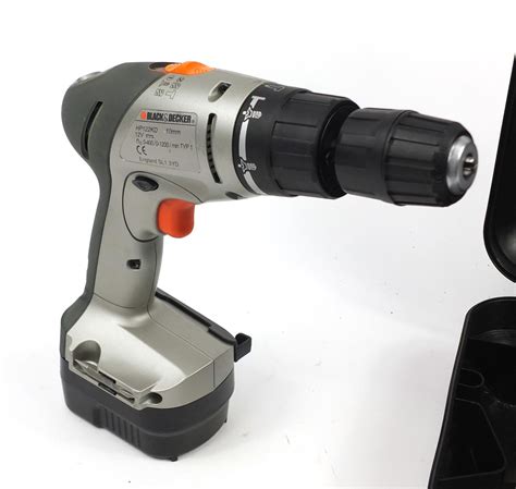 black decker cordless drill  case  instructions