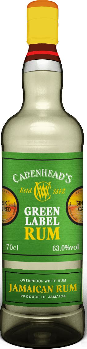 jamaican white rum  wm cadenheads