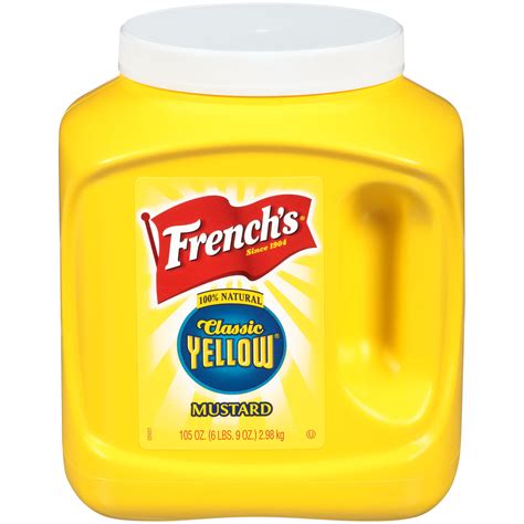 frenchs classic yellow mustard  oz  ebay