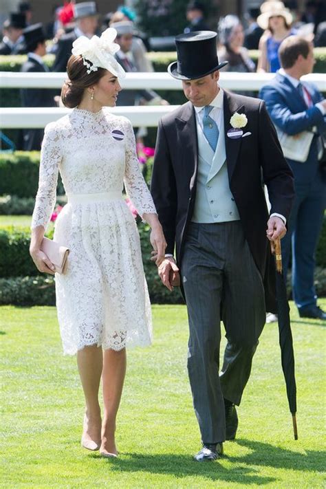 kate middleton wears white lace alexander mcqueen dress at the royal