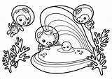 Octonauts Coloring Pages Printable Surveying Shell Print sketch template