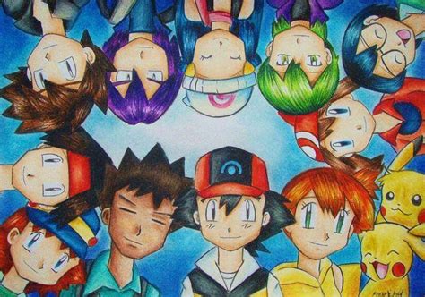 68 Best Images About Ash May Brock And Max On Pinterest Mudkip Ash