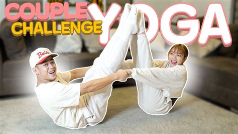 couple yoga pose challenge vonlyn youtube