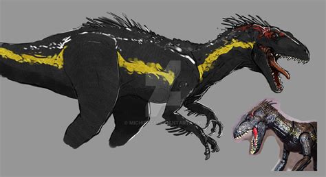 Jurassic World Fallen Kingdom Indoraptor By Michiragi On