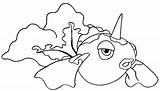 Goldeen Pokemon Drawing Draw Step Steps Tutorial Easy sketch template