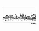 Chattanooga Clipart Tennessee Skyline Clipground Silhouette Outline Choose Board sketch template
