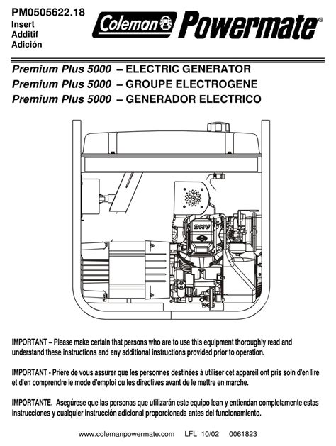 wiring diagram  coleman powermate generator search   wallpapers