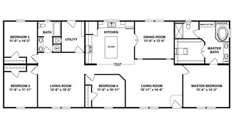 champion mobile home floor plan