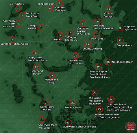 fallout  vegas  locations map skyeypl