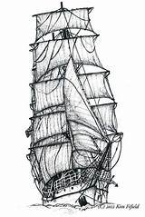 Barcos Barco Paquebot Dessin Pirata Velieri Veleros Matita Forearm Pirograbado Ruso Dibujar Primanyc Realista Lápiz Vela Piratas sketch template