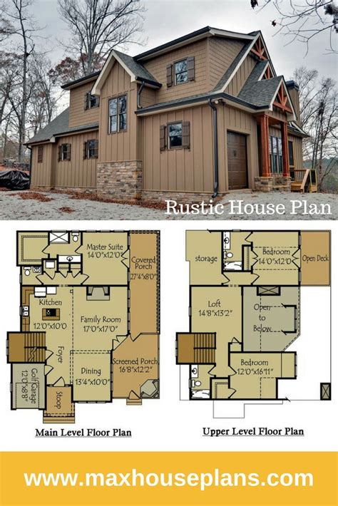 rustic house plans images  pinterest rustic