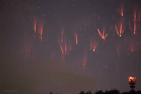 science joanmira astronomy red sprite lightning   czech