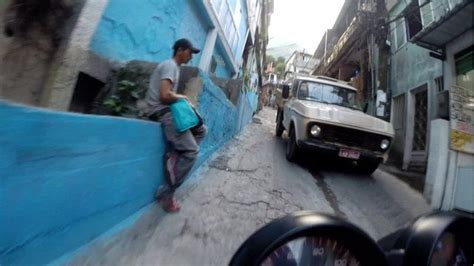 Moto Taxi Ride Through A Rio Favela Bbc News