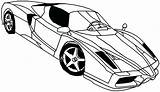 Coloring Car Pages Race Cars Ferrari Muscle Drift Lego Print Mustang Drawing Kids Racing Color Colouring Printable Getcolorings Getdrawings Sports sketch template