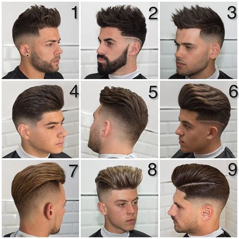 barber shop haircut styles  men