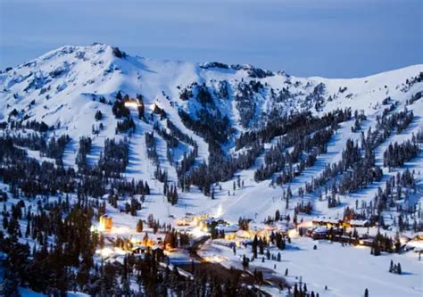 ski resorts  california top skiing  california