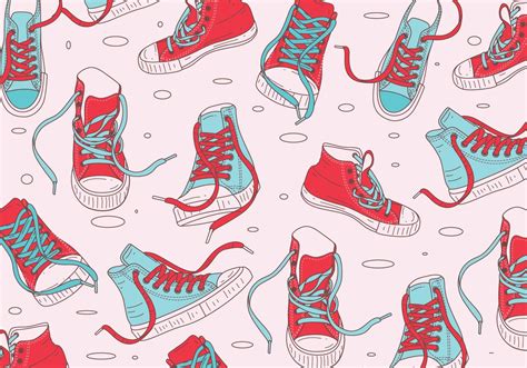 shoe pattern vector art icons  graphics