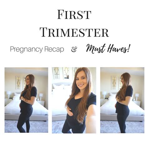 First Trimester Pregnancy Recap And Must Haves Just Jessie B