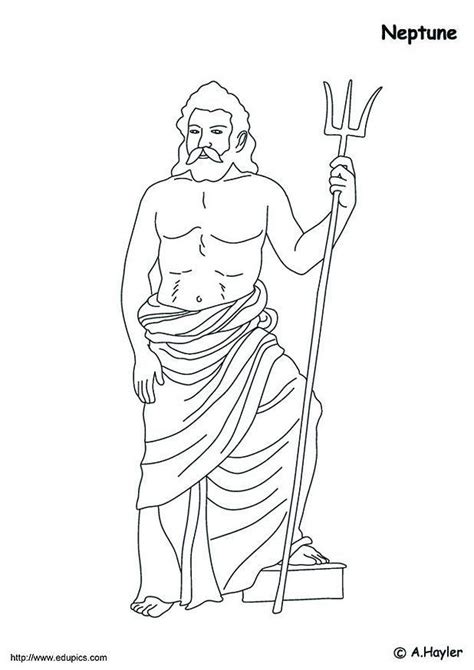 coloring page neptune  printable coloring pages img
