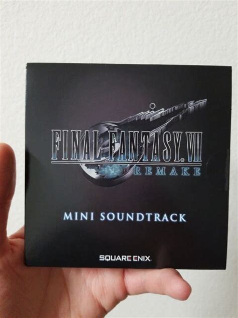 Final Fantasy Vii Ff7 Remake Deluxe Edition Mini Soundtrack Cd Album Ebay