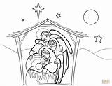 Colorare Presepe Szopka Disegno Ritagliare Christmas Manger Nativity Druku Kolorowania Supercoloring Natale Disegnare Bambino Szopki sketch template