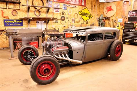Garage Project Hot Rod Car Restoration Repair Vintage Chop