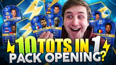 10 Tots In 1 Pack Opening Youtube