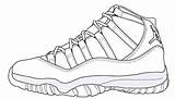 Jordan Coloring Pages Dimension 5th Drawing Shoe Air Templates Template Info Print Sneakers Sneaker sketch template