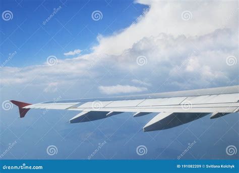 airplane  flying   sky  top view stock image image  international aviation