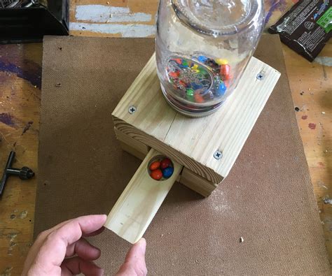 easy   candy dispenser  steps  pictures instructables