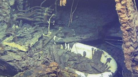 titanic whats left     worlds  famous shipwreck