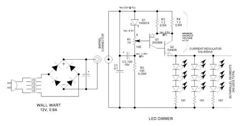 schematic diagram led dimmer