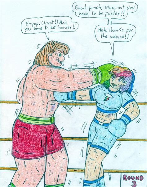 Boxing Human Big Macintosh Vs Rainbow Dash By Jose Ramiro