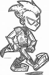Go Robin Titans Teen Coloring Sketch Wecoloringpage sketch template