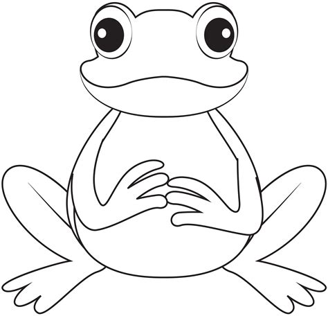 lily pad  frog template