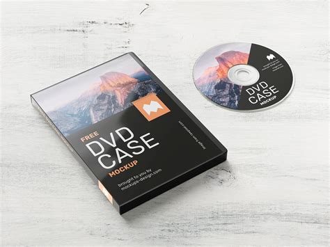 dvd box disc case mockup psd set good mockups