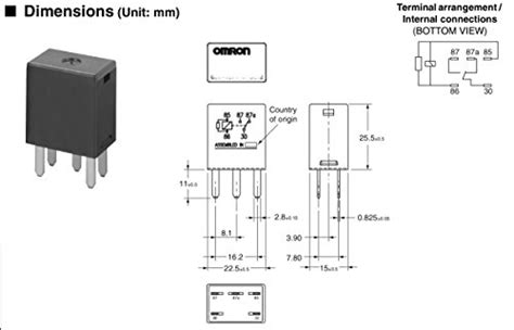 omron  relay diagram   ac rocker neon lighted switch