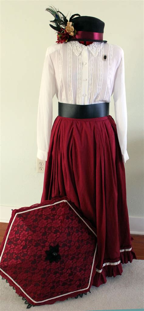 easy victorian costume dress   skirt  blouse