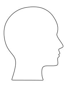 blank face template face outline face drawing face template