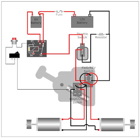 volt power wheels wiring diagram esquiloio