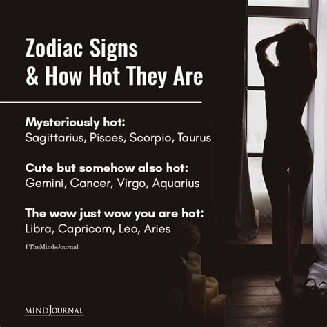 zodiac signs and how hot they are in 2020 zodiac zodiac signs
