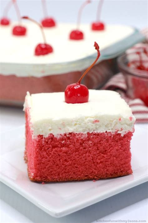 easy cherry cake  vanilla buttercream  minute prep kitchen