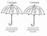 Repentance Lds Umbrella Umbrellas Casa sketch template