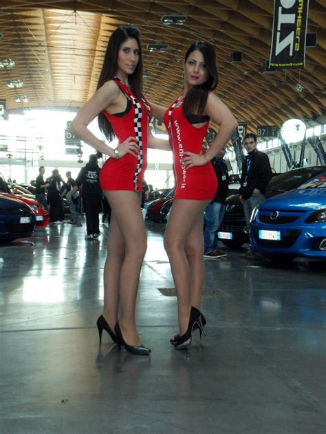 The Car High Heels Mini Skirts And Tuner Cars Italian