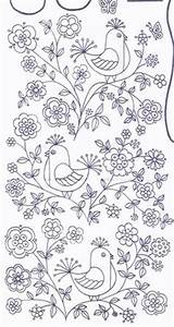 Coloring Embroidery Patterns Bordado Bordados Mexicanos Patrones Pages Mexicano Sheets Para Quilting sketch template