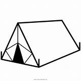 Tent Tipi Grizzlies sketch template