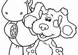 Blues Clues Coloring Pages Coloring4free Film Tv Printable Movie Category sketch template