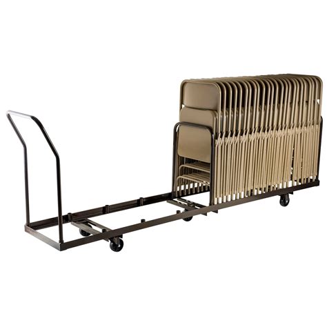 chair storage cart national public seating dy rolling ch